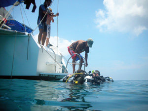 Sailing Yacht Trip Similan National Park Thailand Scuba Dive