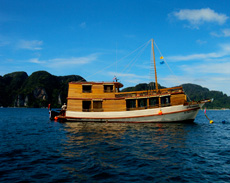Motorboot Champagne Phuket private Tagesausflüge